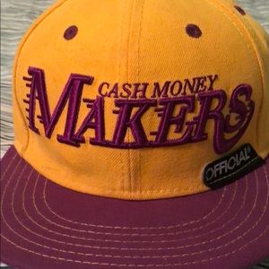 Lakers cash money makers SnapBack